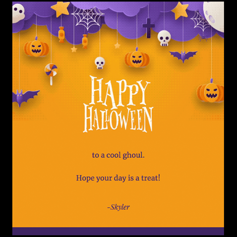 Happy Halloween eCard 4